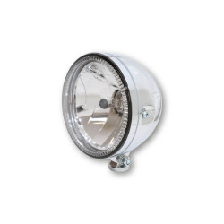 Highsider Koplamp met LED Ring H4 5,75" Skyline