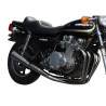 Delkevic Exhaust System 4-1 Classic Megaphone | Silver | Kawasaki Z1000 (Old models)
