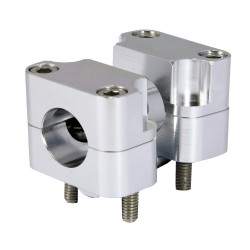 Bike-It Conversion Kit to Fat-bar (22.2mm > 28.6mm) | Silver