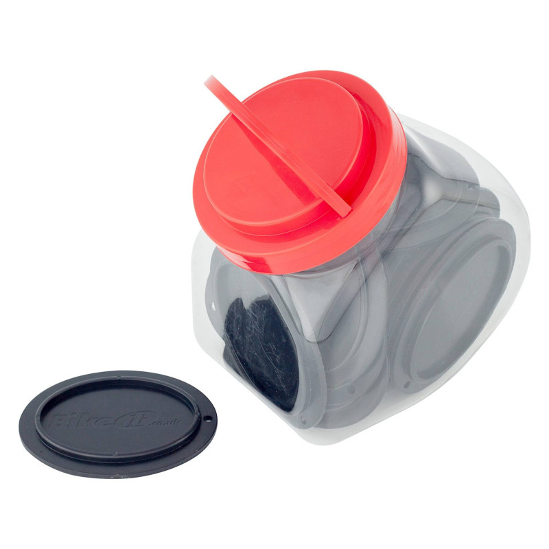 Bike-It Zijstandaard Onderleg Plaat (20 stuks) | Zwart