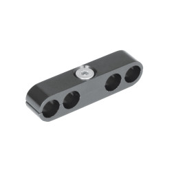 Bike-It Kabel & Leiding Geleider (4 kabels) | Zwart