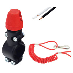 Bike-It Kill Switch Universeel | Zwart/Rood