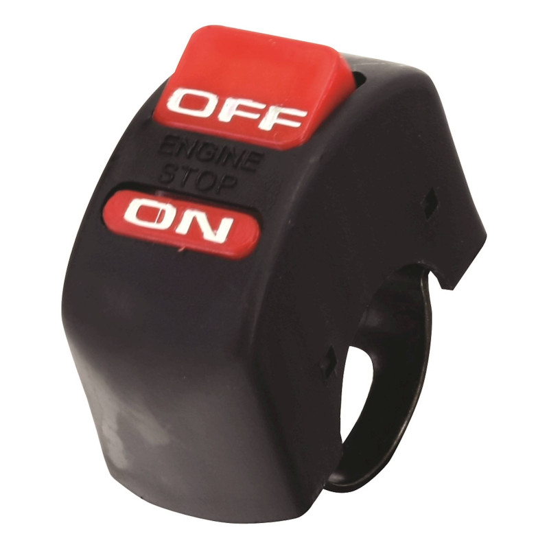 Bike-It Stuur Schakelaar aan/uit | Zwart/Rood