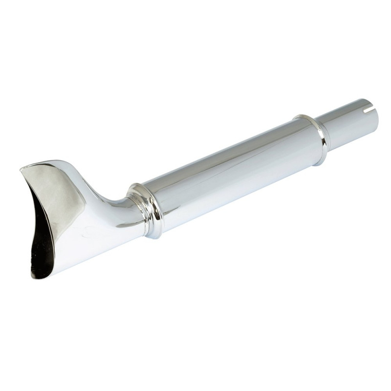 Bike-It Uitlaat Universeel Tailfin 500mm | Chroom