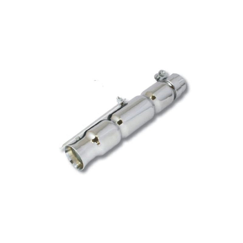 Bike-It Uitlaat Universeel Shorty 305mm | Chroom