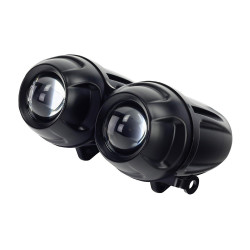 Bike-It Koplamp H1 7" Dominator-2 | Zwart