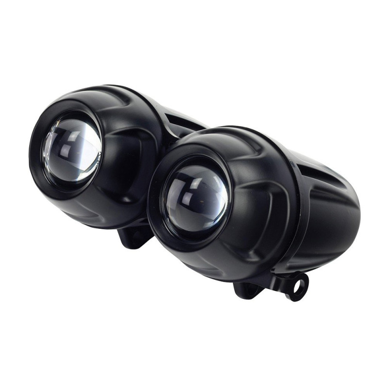 Bike-It Koplamp H1 7" Dominator-2 | Zwart