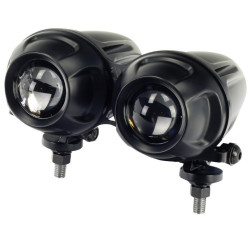 Bike-It Koplamp H1 7" Dominator-2 | Zwart