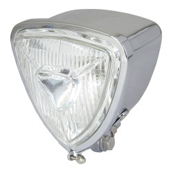 Bike-It Koplamp H6 Triangle | Chroom