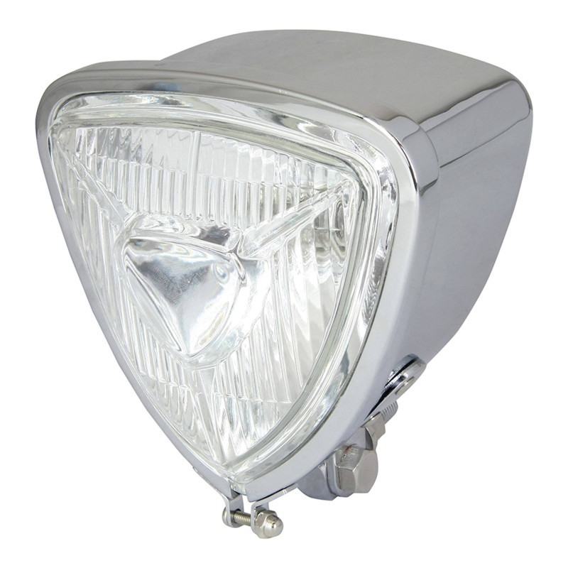 Bike-It Koplamp H6 Triangle | Chroom