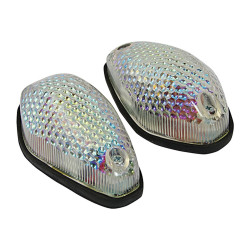 Bike-It Knipperlichten Kuip Crystal | Zwart