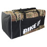 Bike-It Schoudertas Camo 128 liter | Grijs/Groen/Bruin