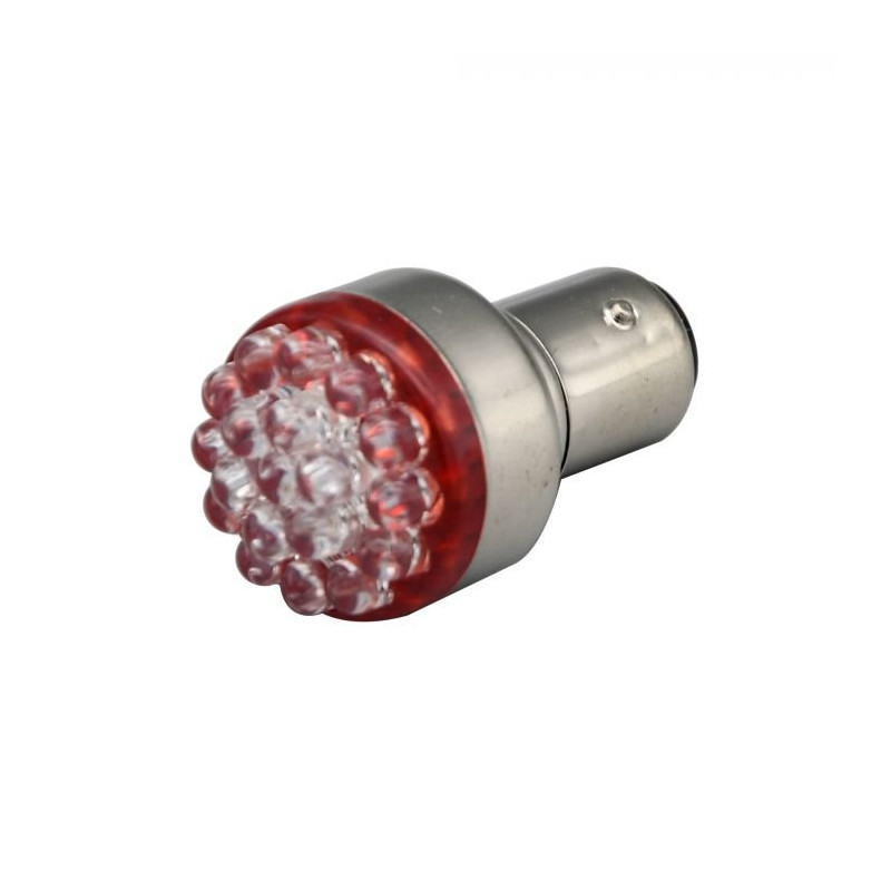 Bike-It Lamp LED 12V BAY15D | Rood