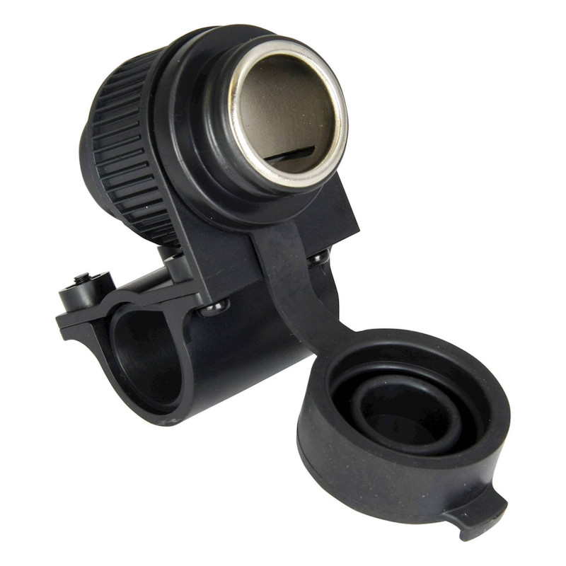 Bike-It Sigaretten Plug 12V Stuur | Zwart