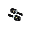 Bike-It Kentekenplaat Verlichting LED Bolts | Zwart