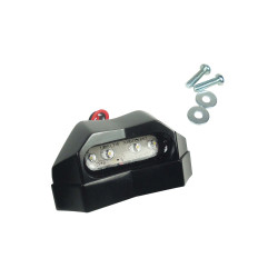 Bike-It Kentekenplaat Verlichting LED Faze | Zwart