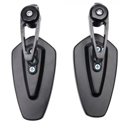 Bike-It Stuureind Spiegels | Zwart