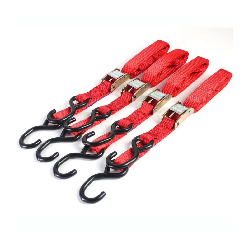 Bike-It Spanbanden (4 stuks) | Rood