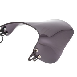 Bike-It Beschermrand Windscherm | Zwart