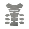 Bike-It Tankpad Spine Kawasaki Logo | Carbon