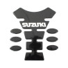 Bike-It Tankpad Spine Suzuki Logo | Carbon