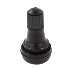 Bike-It Ventiel Rubber 25mm | Zwart