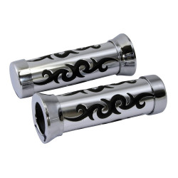 Bike-It Grips Tribal - Silver
