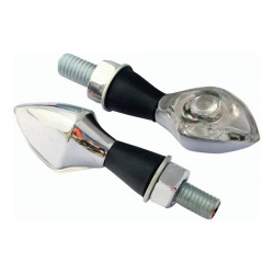 Bike-It Indicators LED Boggle - Chrome