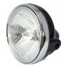 Bike-It Headlight 25/25W 7" Round - Black