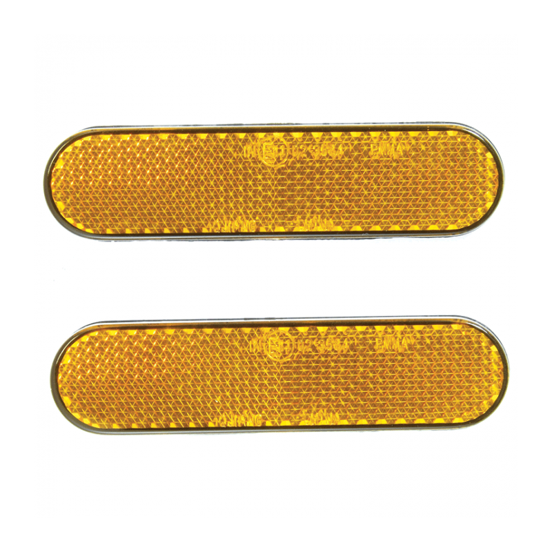 Bike-It Reflectors Ovaal 94mm Zelfklevend