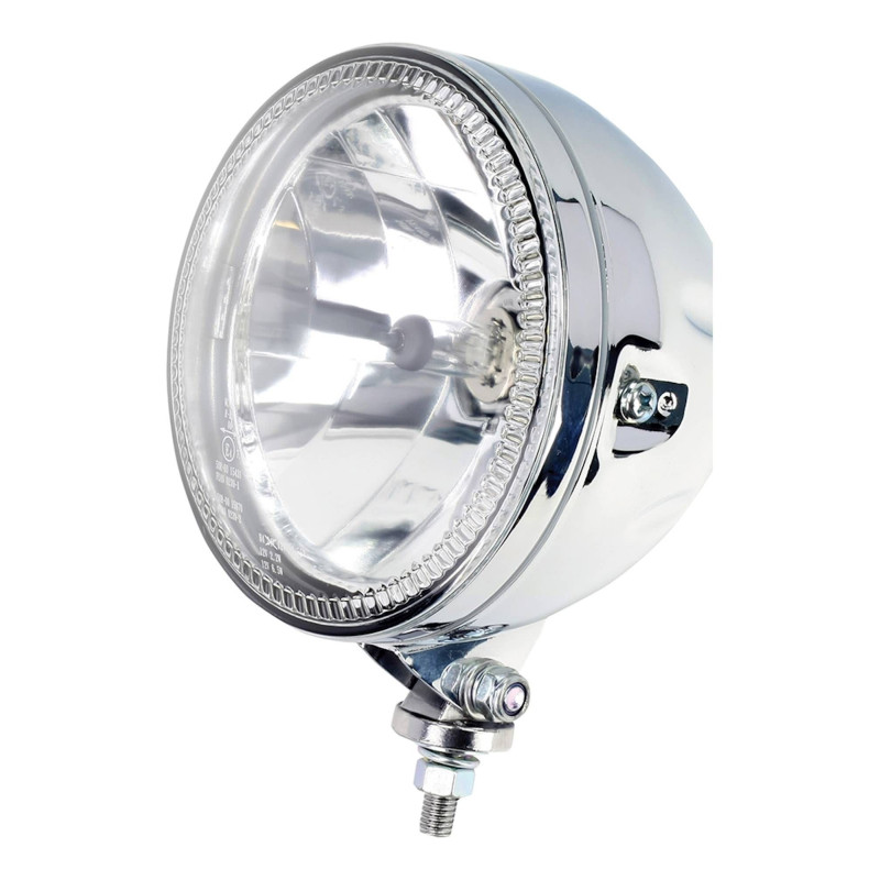 Bike-It Koplamp met LED rand H4 5,75"