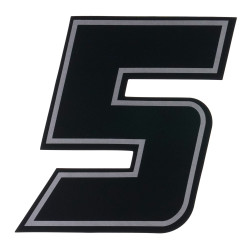 Bike-It Nummer Race Deluxe 4" (10 stuks)