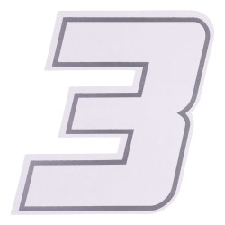 Bike-It Nummer Race Deluxe 4" (10 stuks)