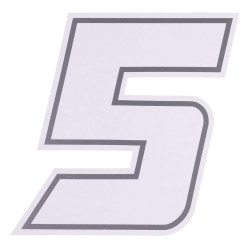 Bike-It Nummer Race Deluxe 4" (10 stuks)