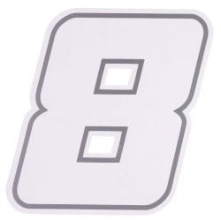 Bike-It Nummer Race Deluxe 4" (10 stuks)