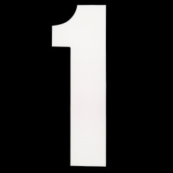 Bike-It Nummer Race Deluxe 6" (10 stuks)