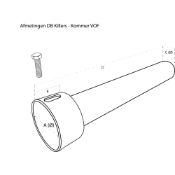 Highway Hawk Decibel Killer ø41mm | Gv staal