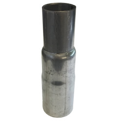 Highway Hawk Uitlaat Reduceerpijp 51/48/41mm | Zilver