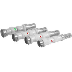 Highway Hawk Decibel Killer DragPipe ø51mm | Gv staal