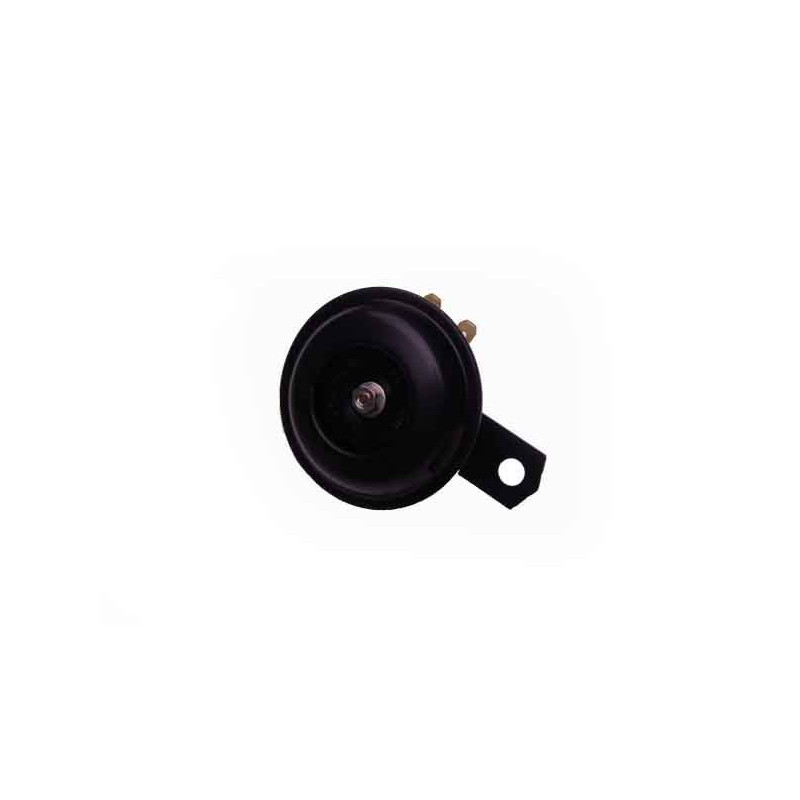 Techline Claxon 12V ø70mm | Zwart
