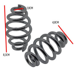 Techline Bobberzadel Montagesteun | Chroom