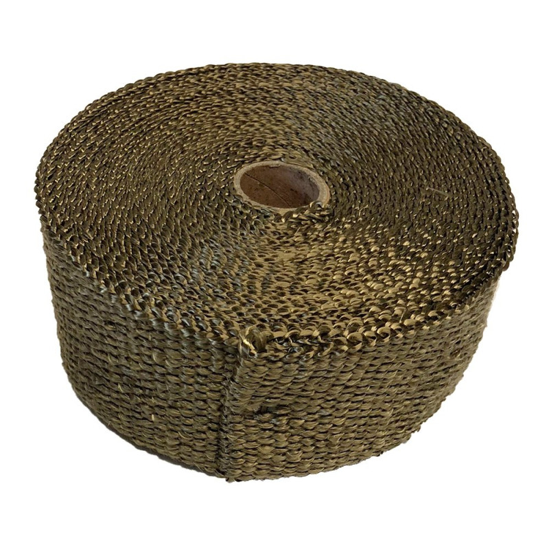 Techline Uitlaatband 10 Meter | Titanium