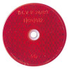 TechLine Reflector Rond ø60mm Bout | Rood