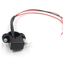 Techline Schakelaar Stuur Aan/Uit | Zwart