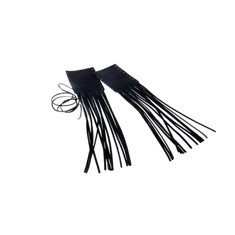 Techline Handvat Veters met Slierten | Zwart