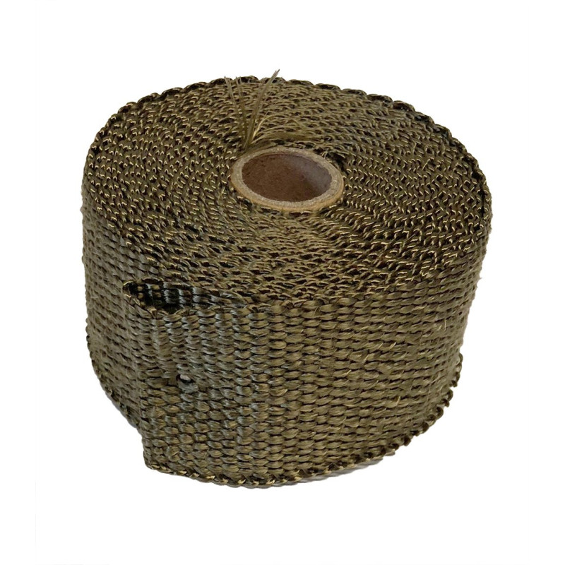 Techline Uitlaatband 5 Meter | Titanium