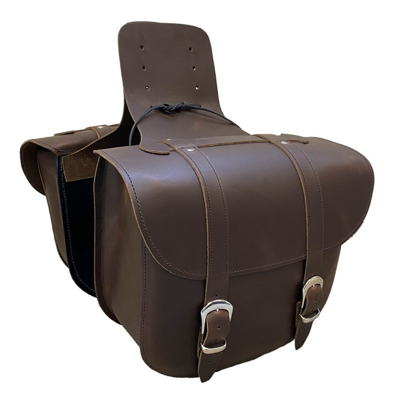 Techline Zadeltassen 1000 | Bruin