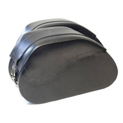 Techline Zadeltassen 6050 | Zwart