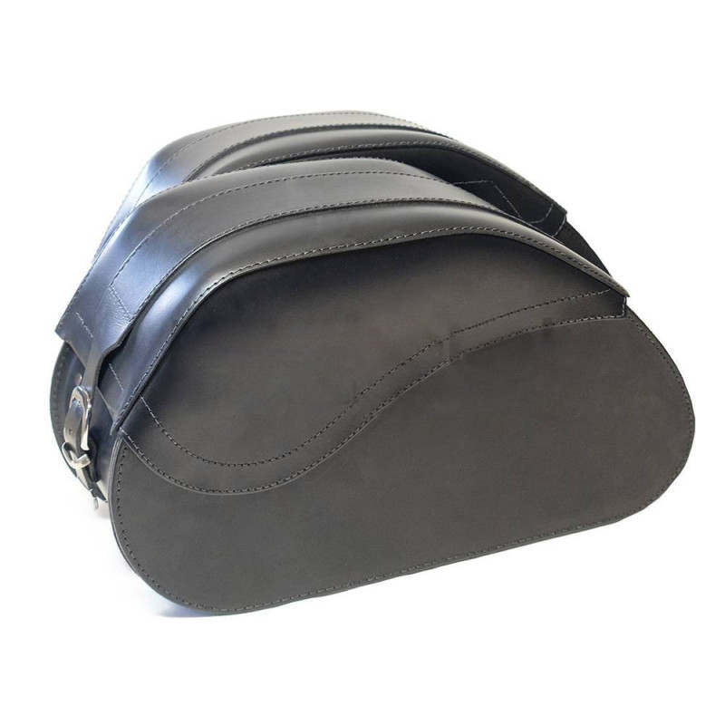 Techline Zadeltassen 6050 | Zwart