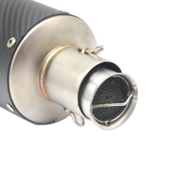 Techline Decibel Killer ø60mm Front End | Zilver